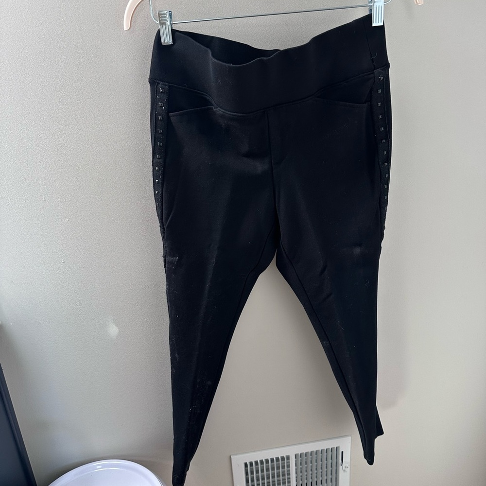 Torrid Black Studded Leggings